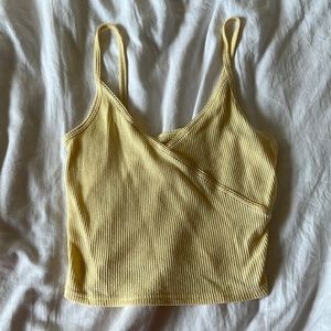 yellow pacsun tank top